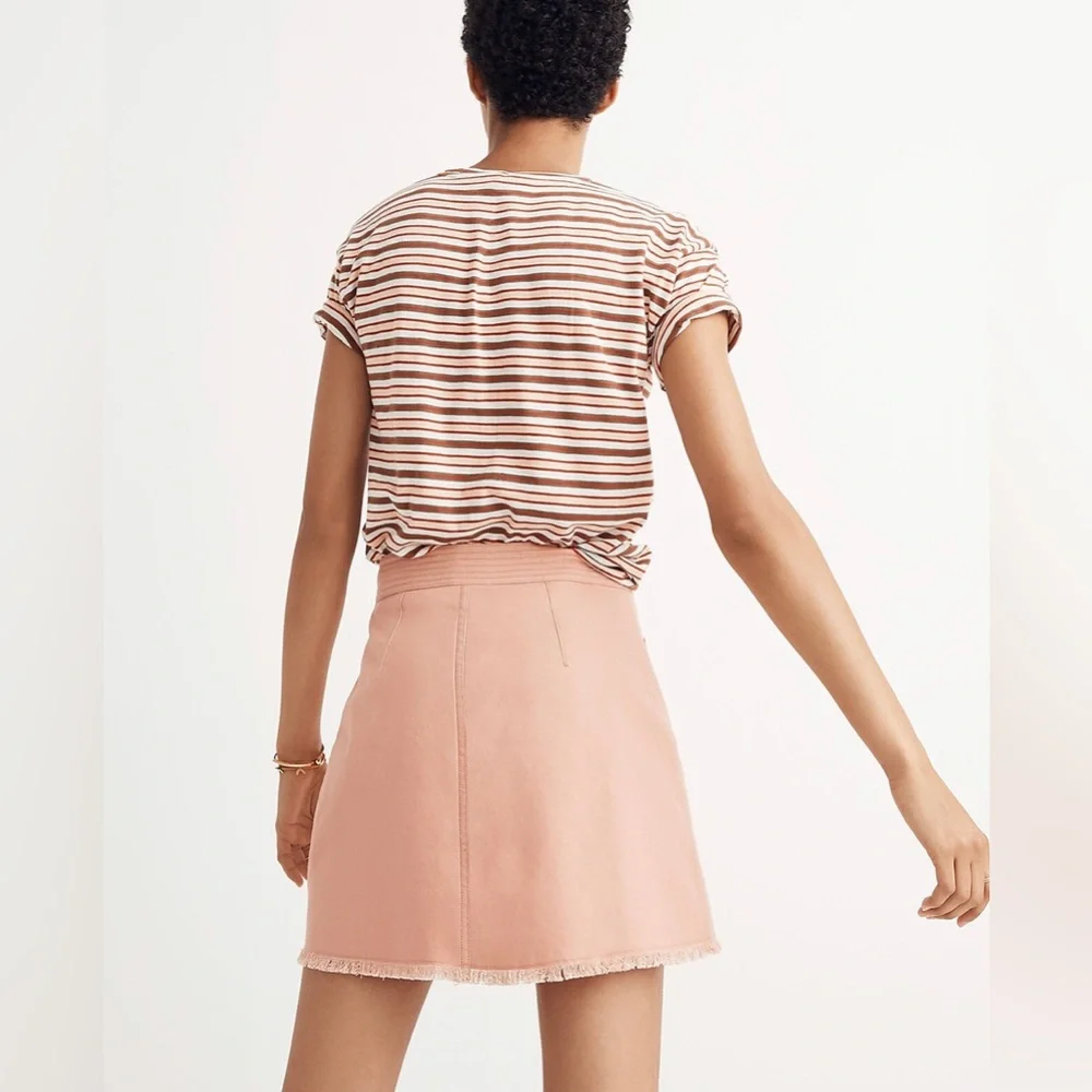 MADEWELL A-Line Zip Skirt